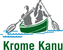 Schlauchboot oder Kanu fahren auf der Weser