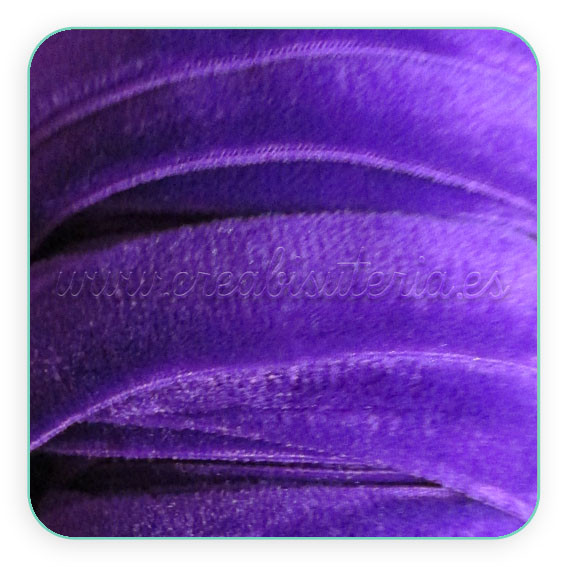 Cinta elástica de terciopelo 10 y