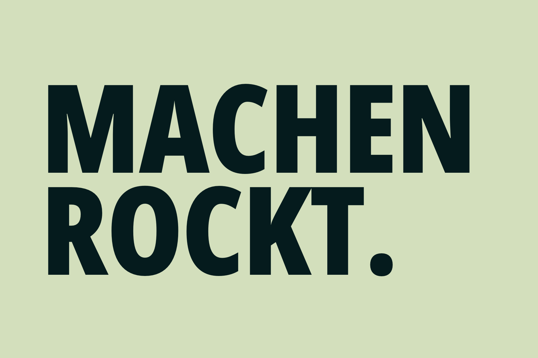 MACHEN ROCKT! — Mit Klarheit und Energie Deine Projekte umsetzen