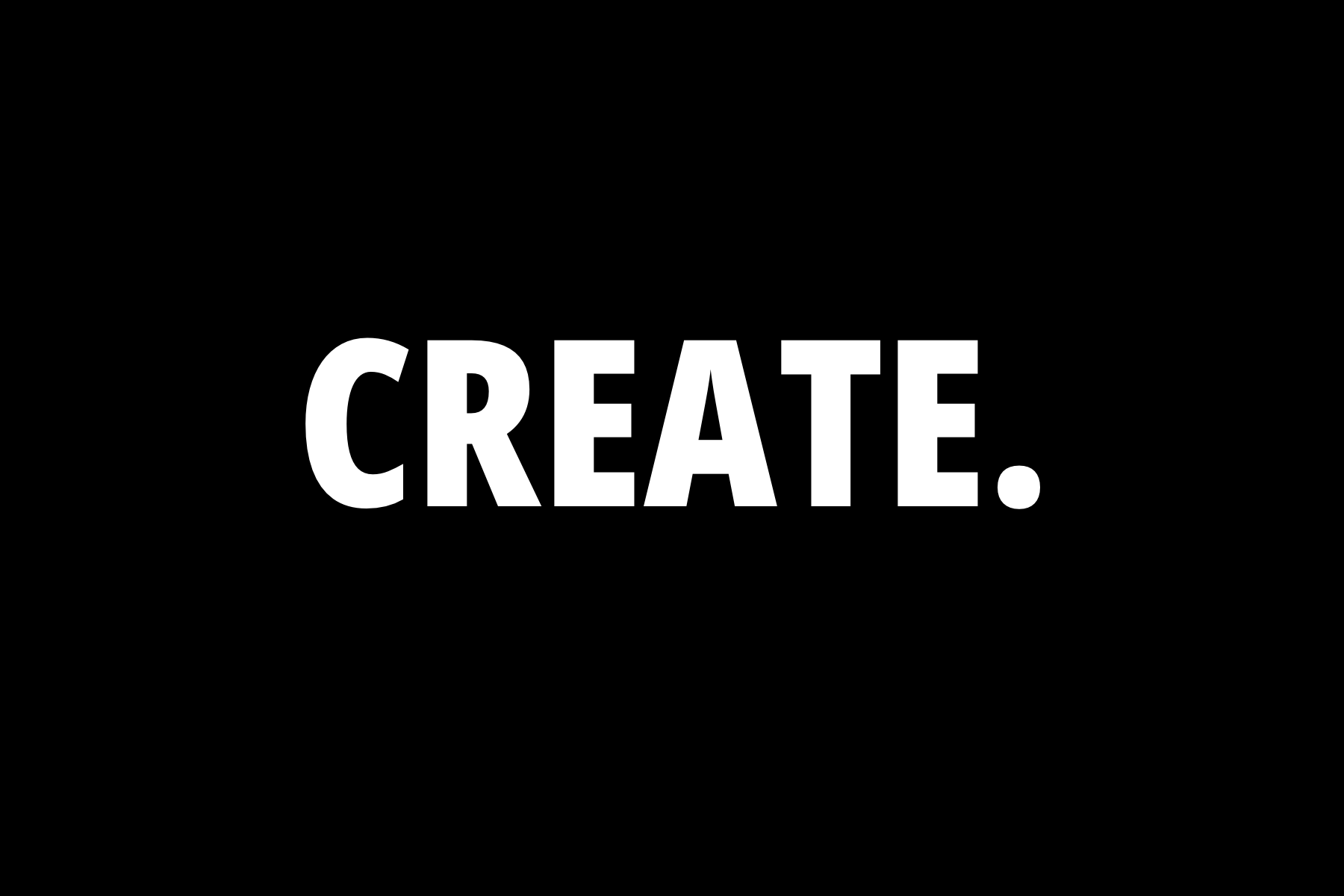 CREATE — wenn Ausdruck lebendig wird