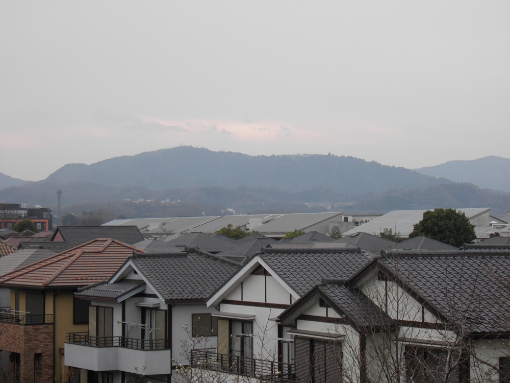 普段の高尾山3月13日16時53分頃、晴れていれば絶好の日だったのですが・・・。