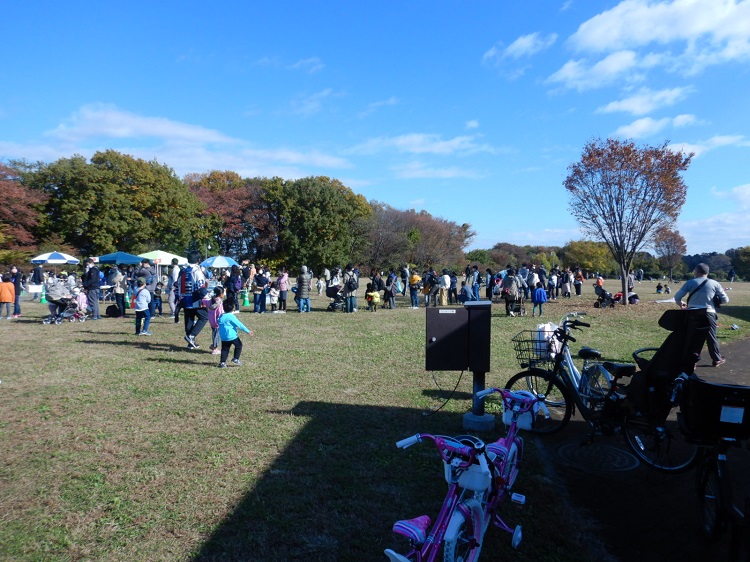 伸びていました。