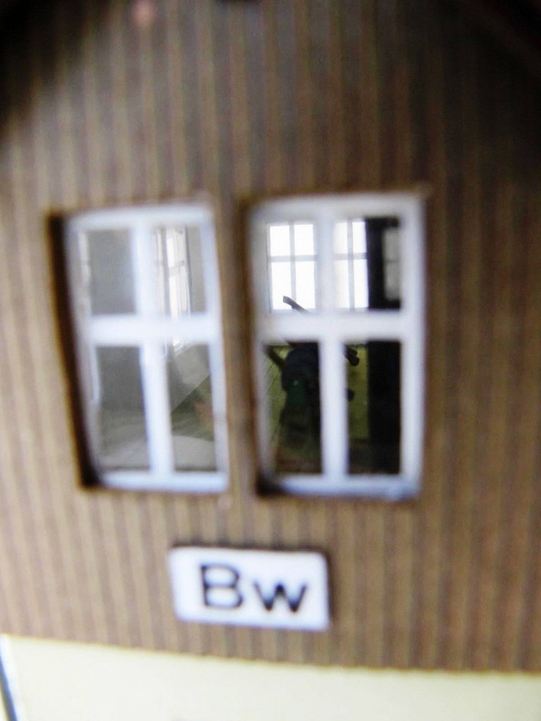 (c) W. Fehse - Blick in den Stellwerkshebelraum