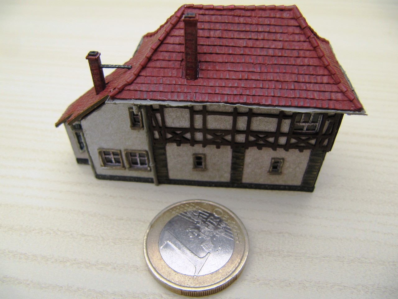 (c) W. Fehse - Stellwerk Waldheim Wo, Putz hell, 1:220 (Z)