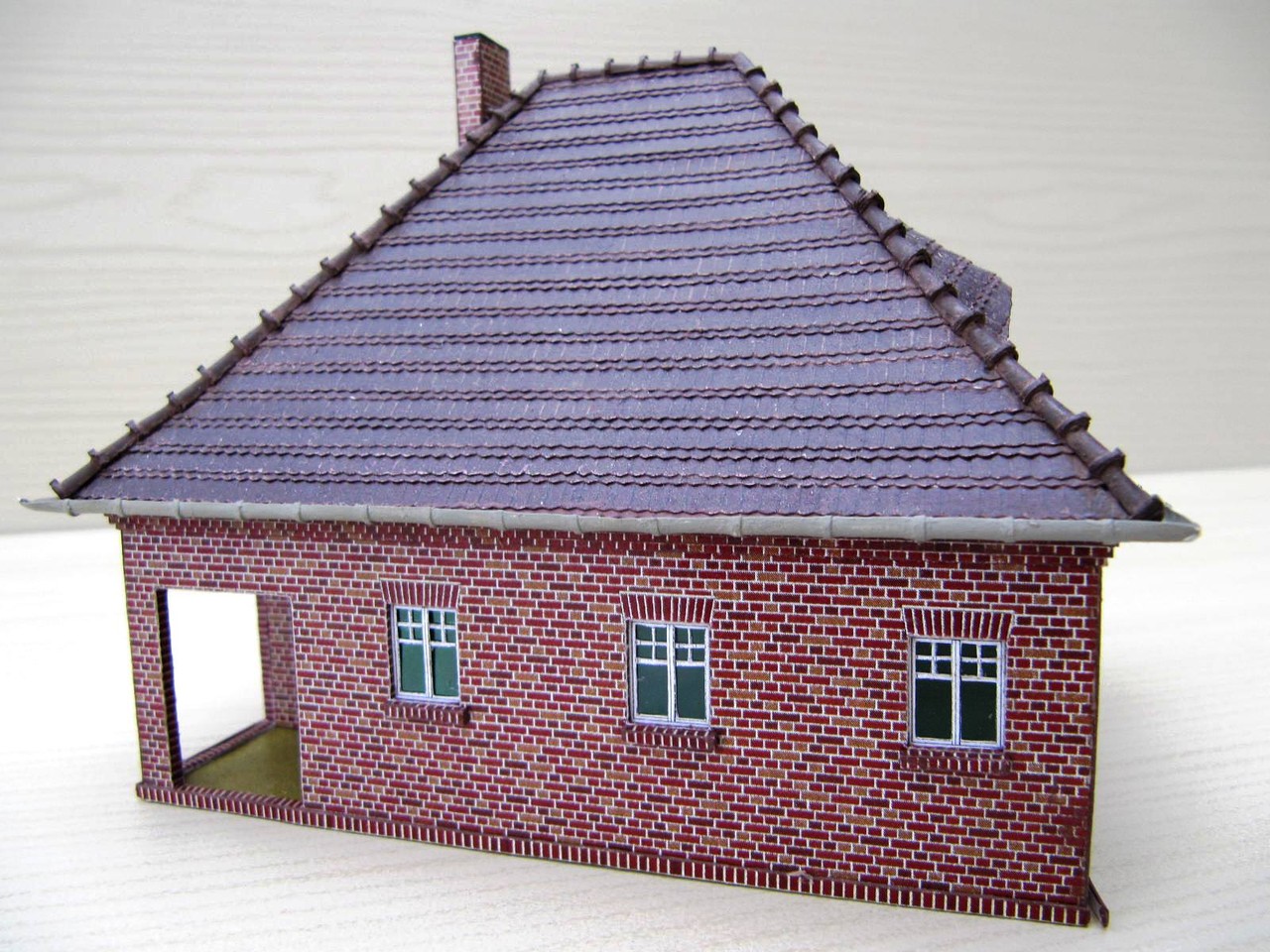 (c) W. Fehse - Biberschwanz-Dach 1:87 (H0)