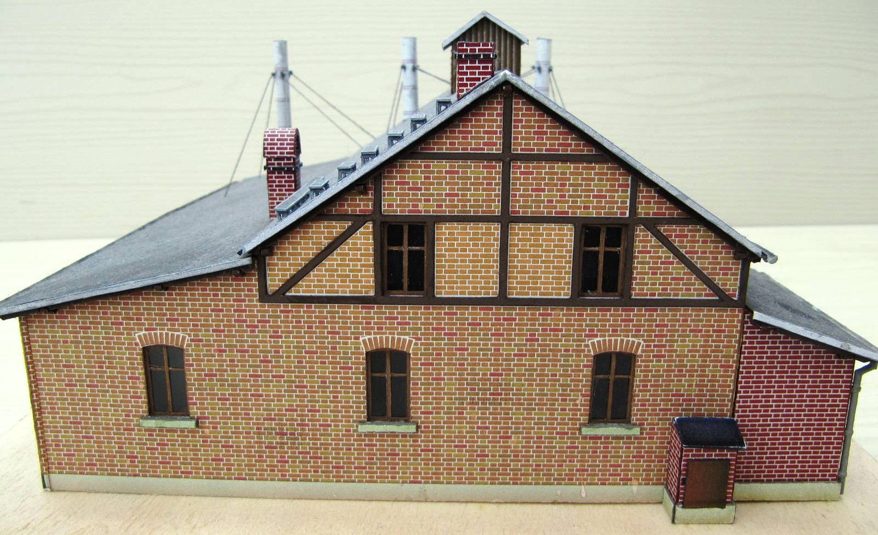 (c) W. Fehse - Hundehütte und Wärterhäuschen 1:87 (H0)