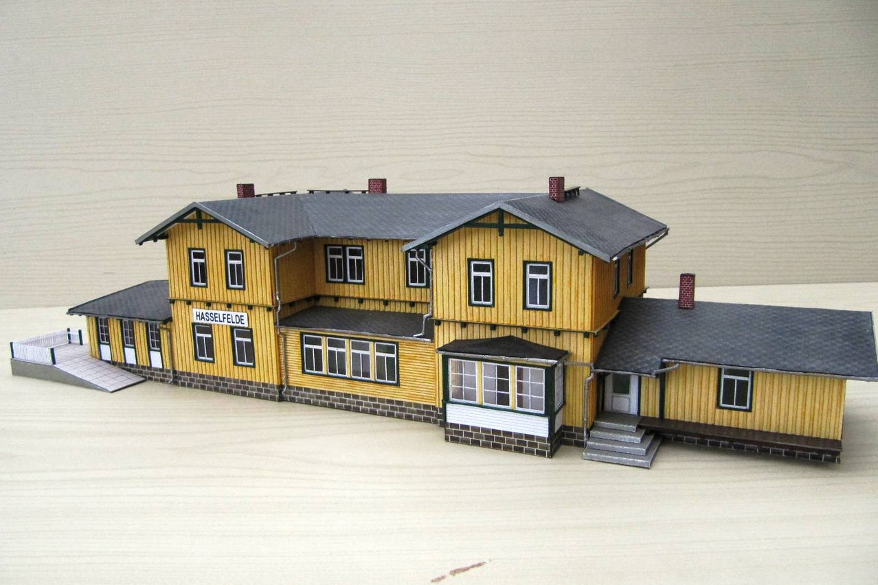 (c) W. Fehse - Modell Bahnhof Hasselfelde 1:87 (H0)