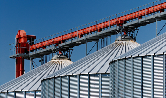 Getreidesilos - grain silos - silos à céréales