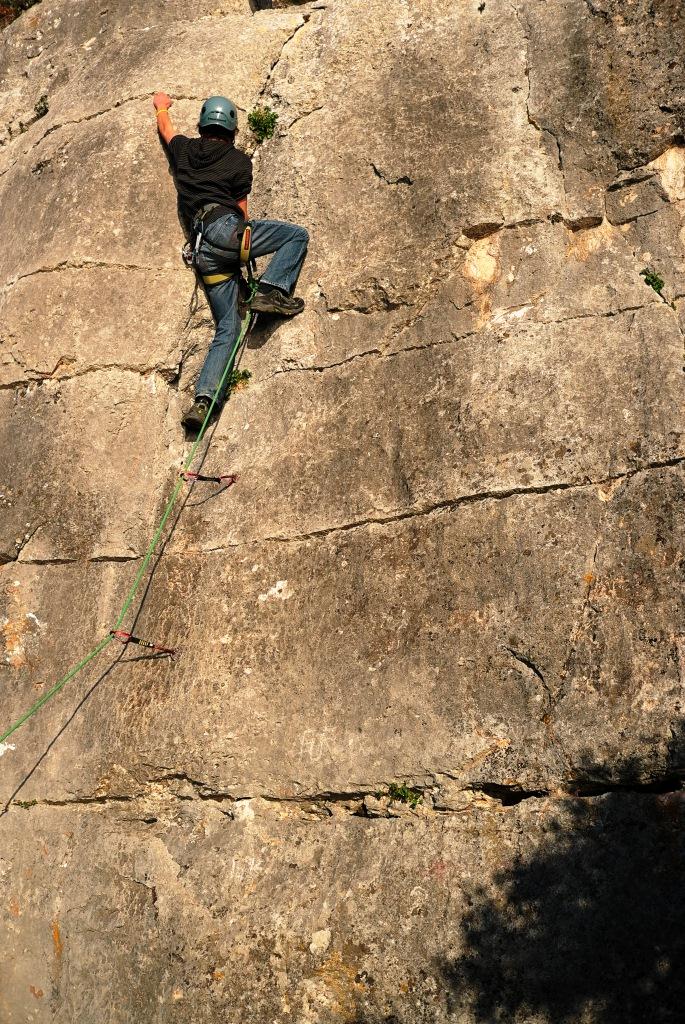 David in der Wand