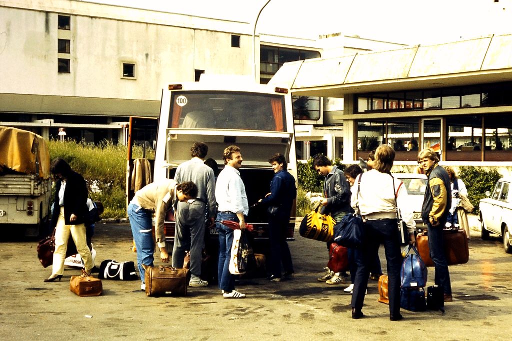 Ankunft nach langer Busfahrt...