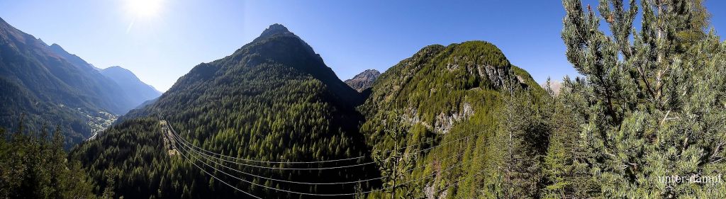 Blick vom Feuerstein ins Ötztal