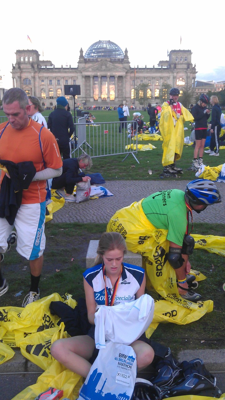 Nach dem Berlinmarathon