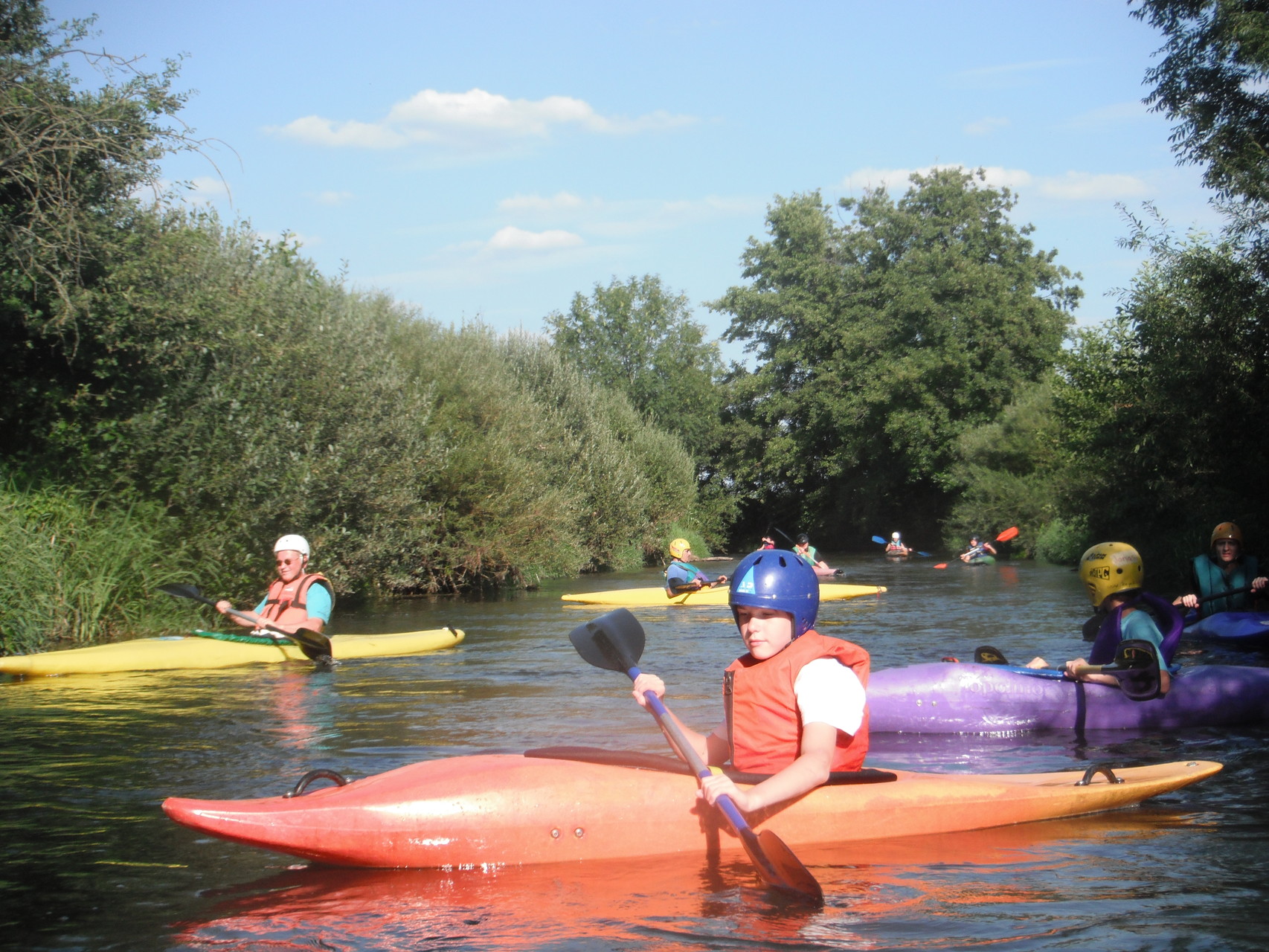 Kurs auf der Lippe