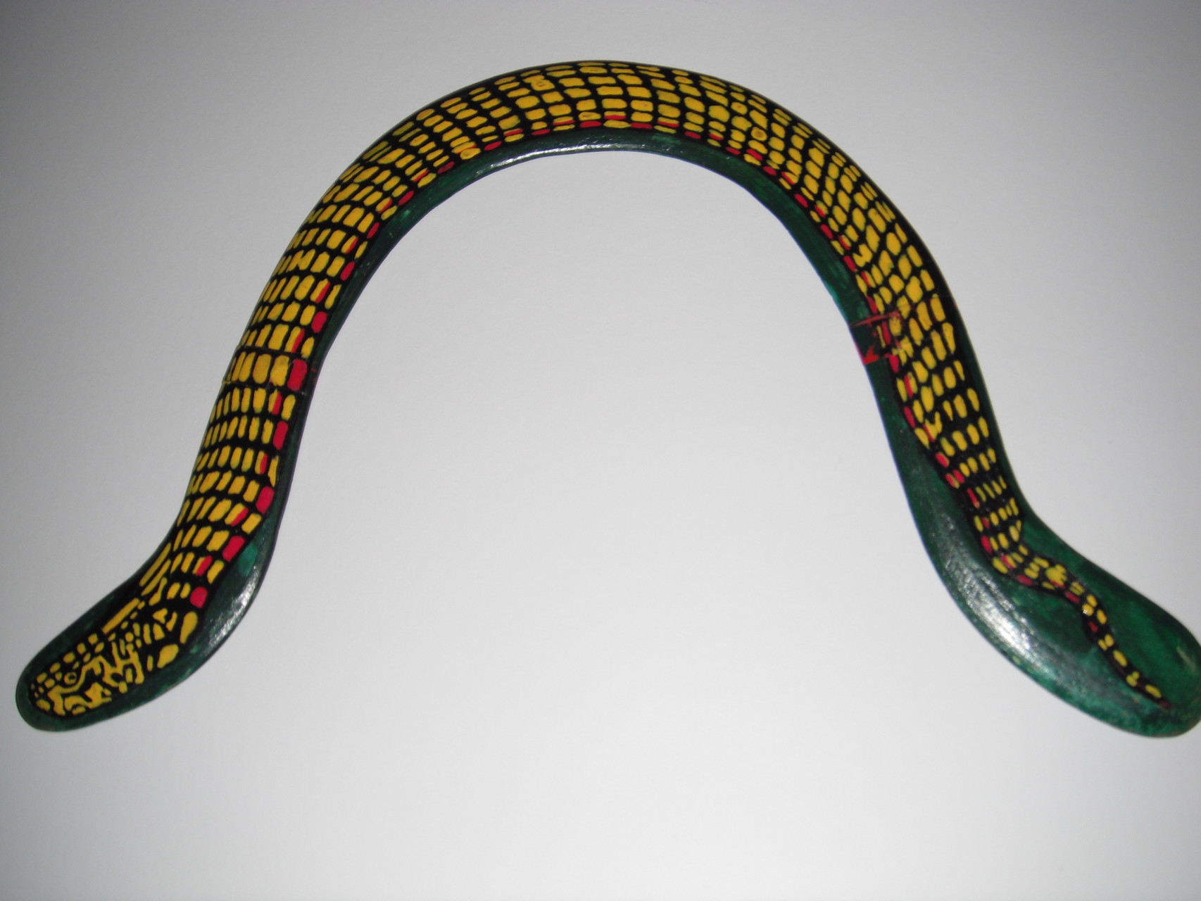 Bumerangdesign Snake