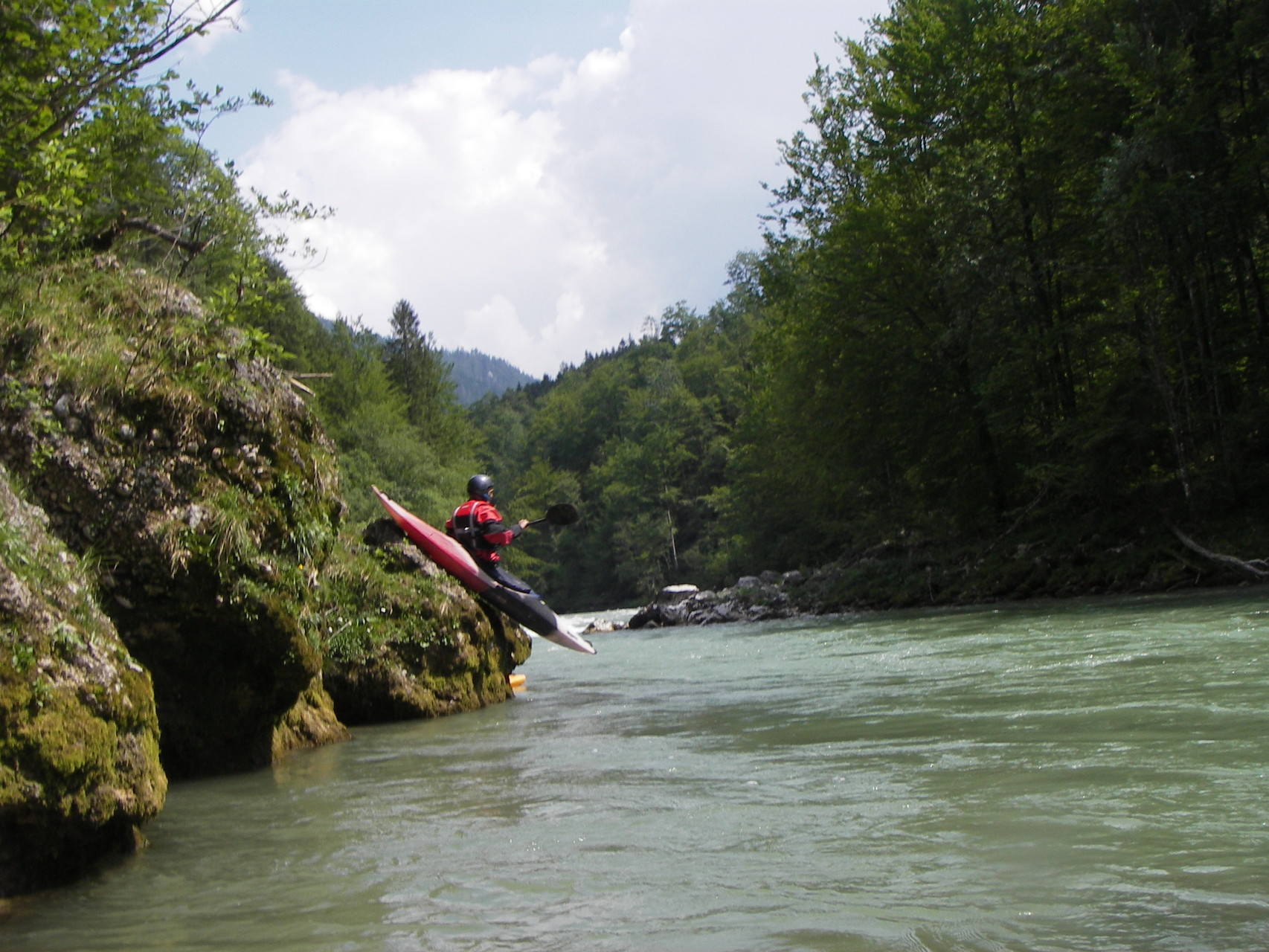 Felsenstart an der Salza