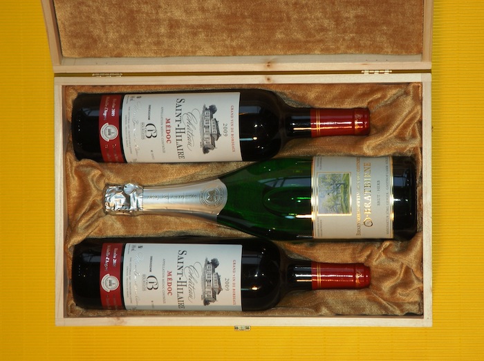 Kiste für Wein