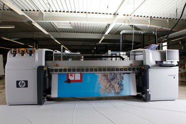 zweites HP Latex Drucksystem bei Vicont in Betrieb genommen