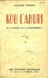 Kou l'ahuri, Jacques Duboin (1934)
