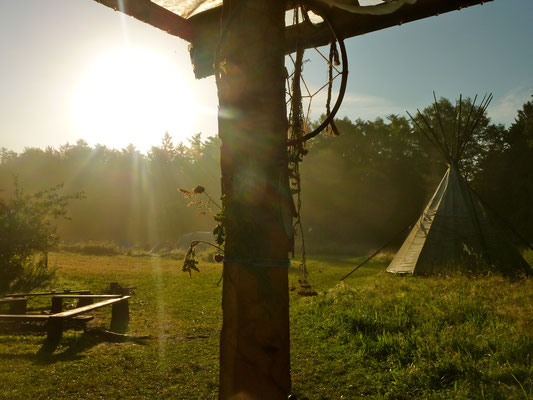 Wildniscamp auf Hof Grafel