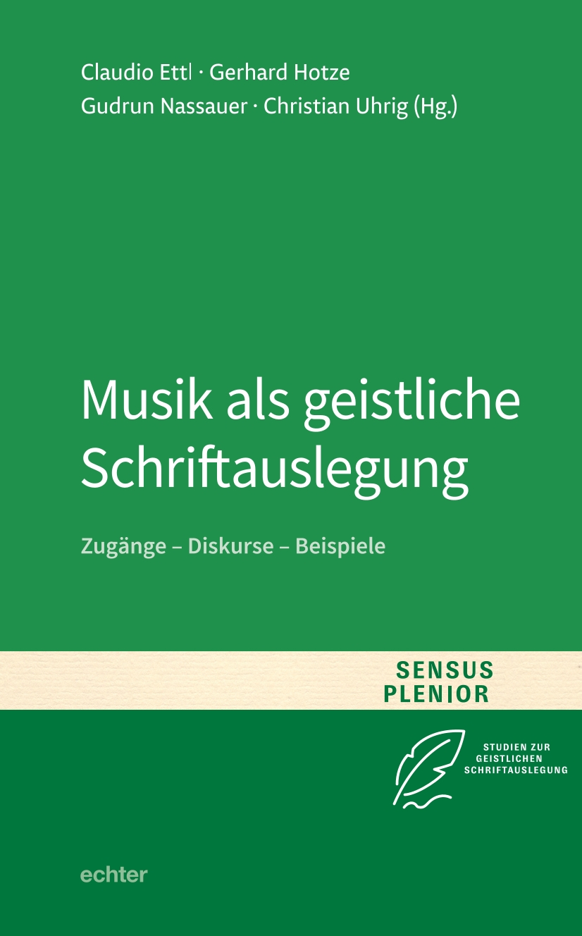 Neuer Sammelband im Rahmen des Forschungsprojekts "Geistliche Schriftauslegung" erschienen