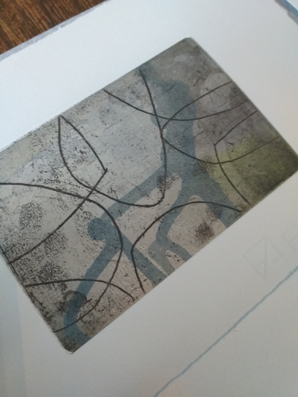 ernis mou, aquatint, chine collé 2019