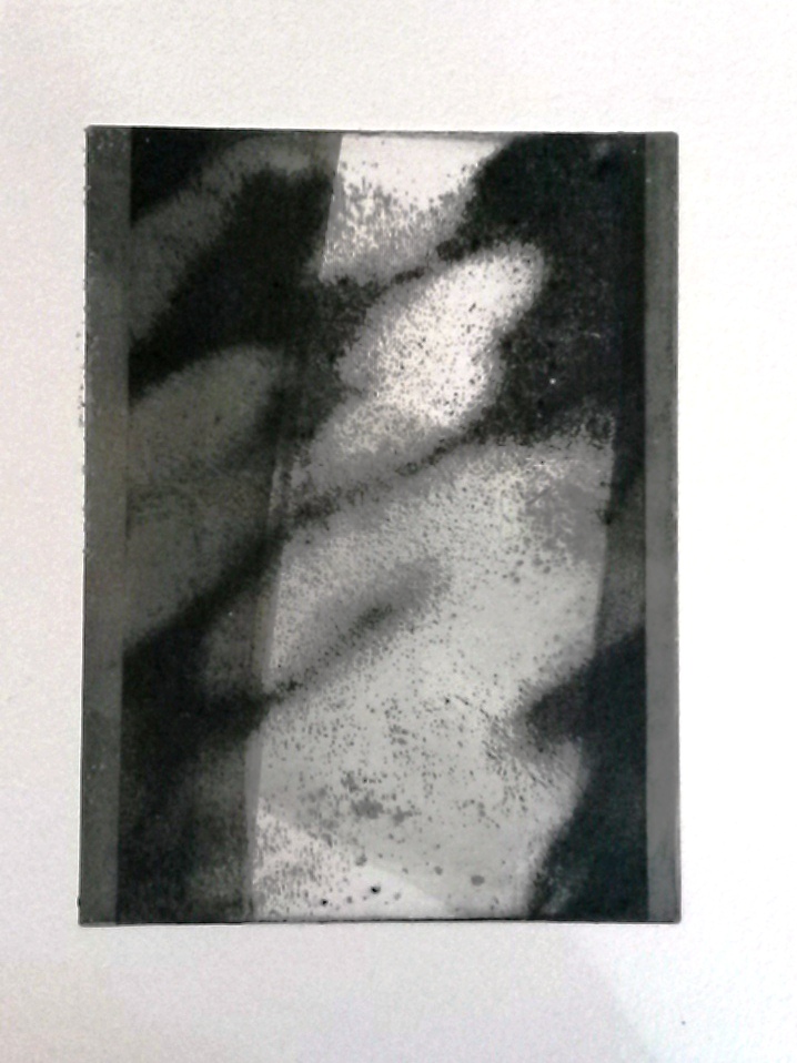 Photo transfer, monoprint 20x15 cm 2018