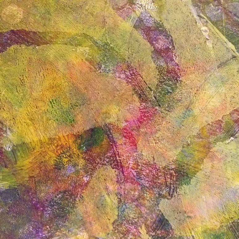 Monoprint  detail 2019