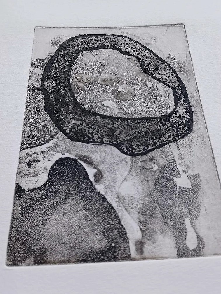 Aquatint serie Ontmoeten 15X10cm 2022