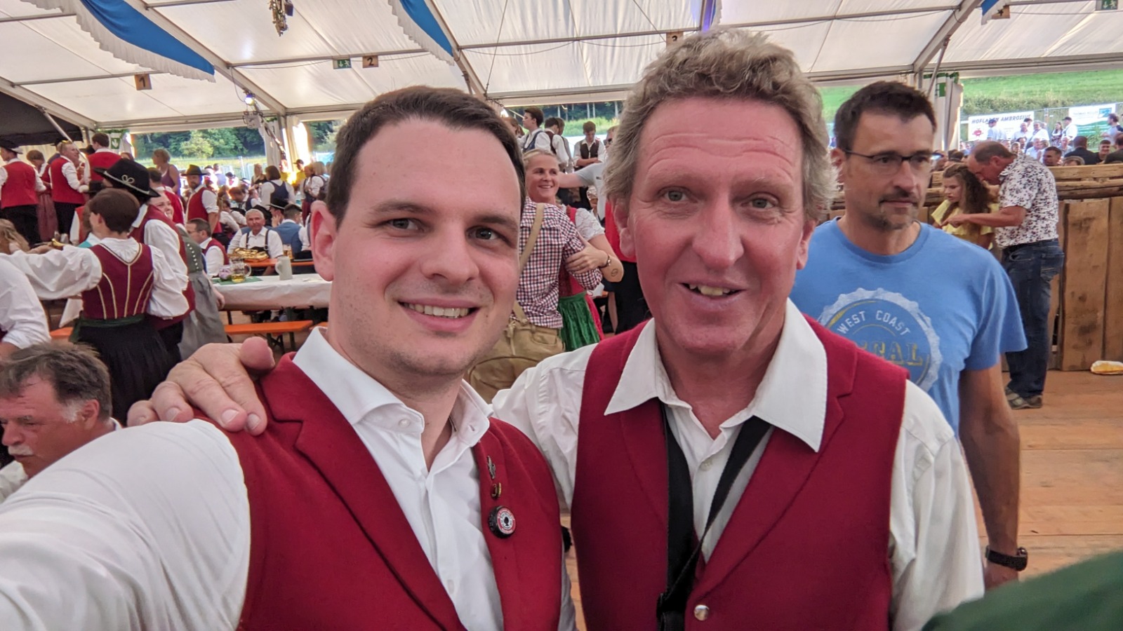 Musikfest Unterreitnau am 13.07.2023 Musikverein Hörbranz seit 1779