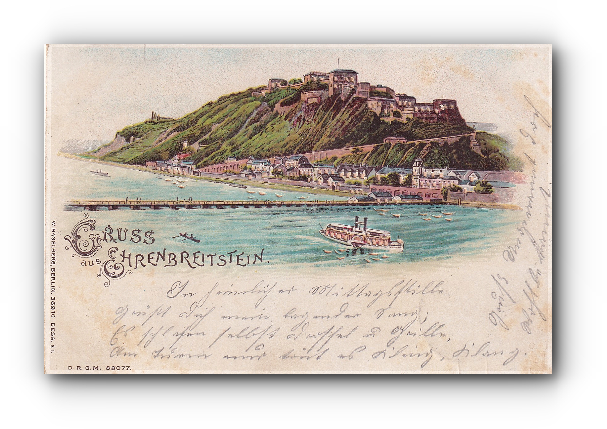 - Gruss aus EHRENBREITSTEIN - 12.09.1900 -