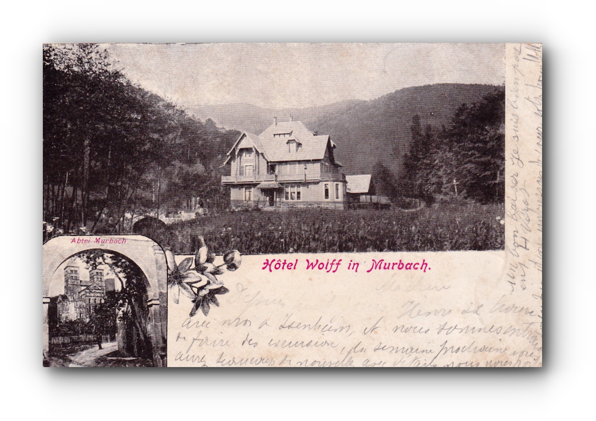- Hôtel Wolff in MURBACH - 29.08.1903 -