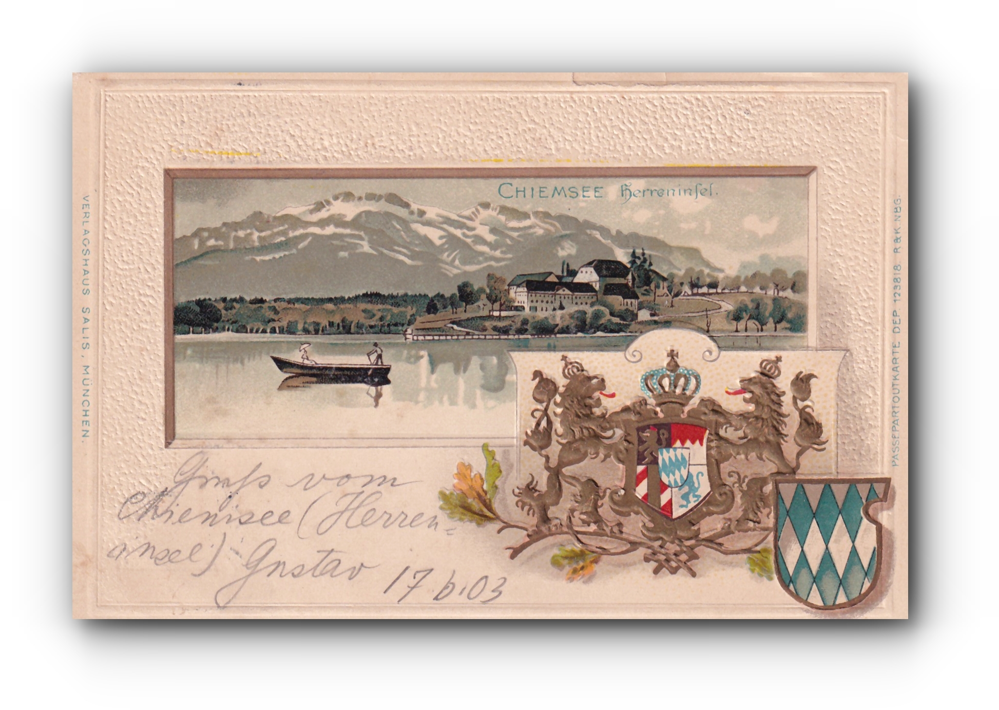 - Herreninsel - CHIEMSEE - 18.06.1903 -