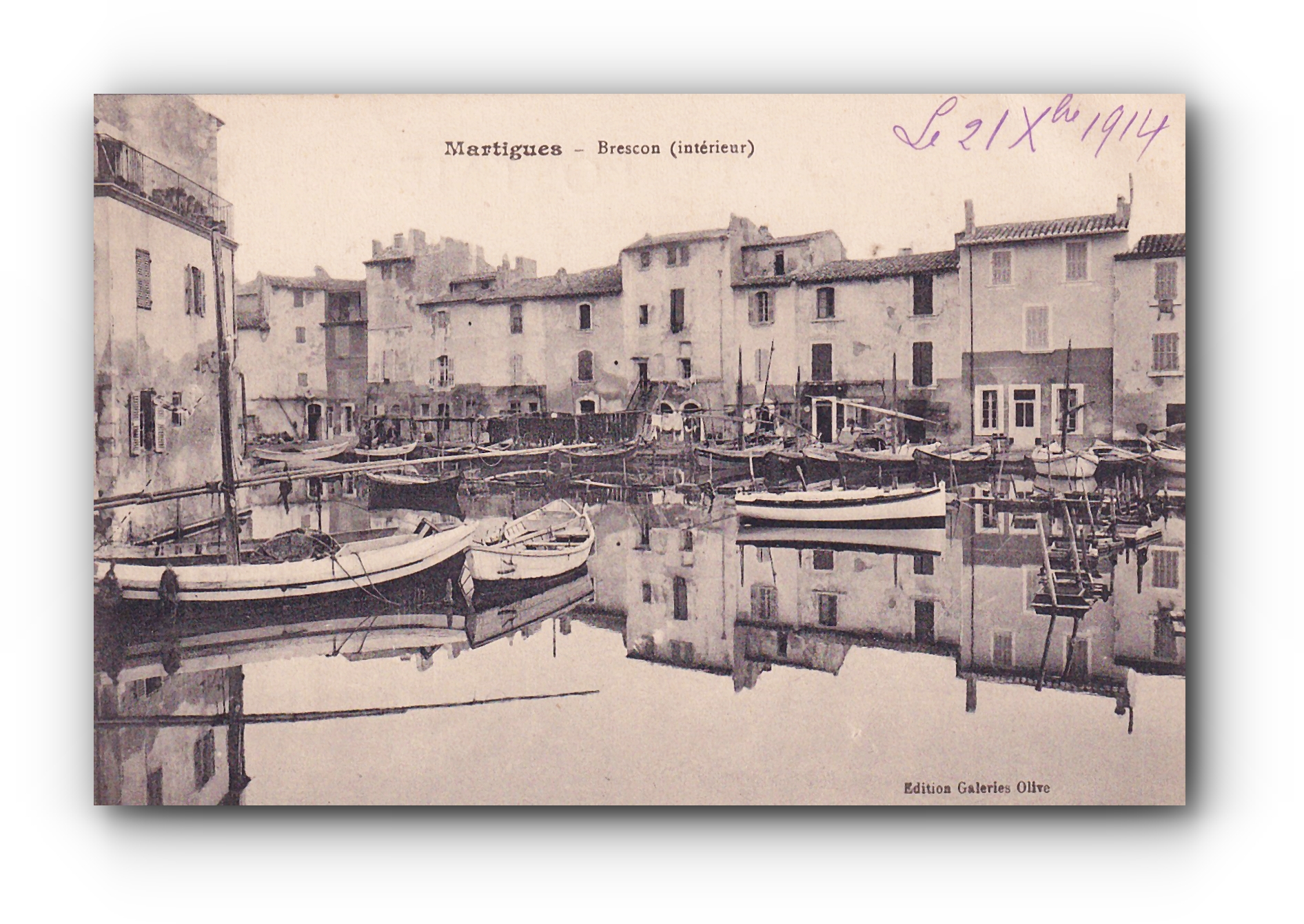 MARTIGUES - Brescon - 21.10.1914