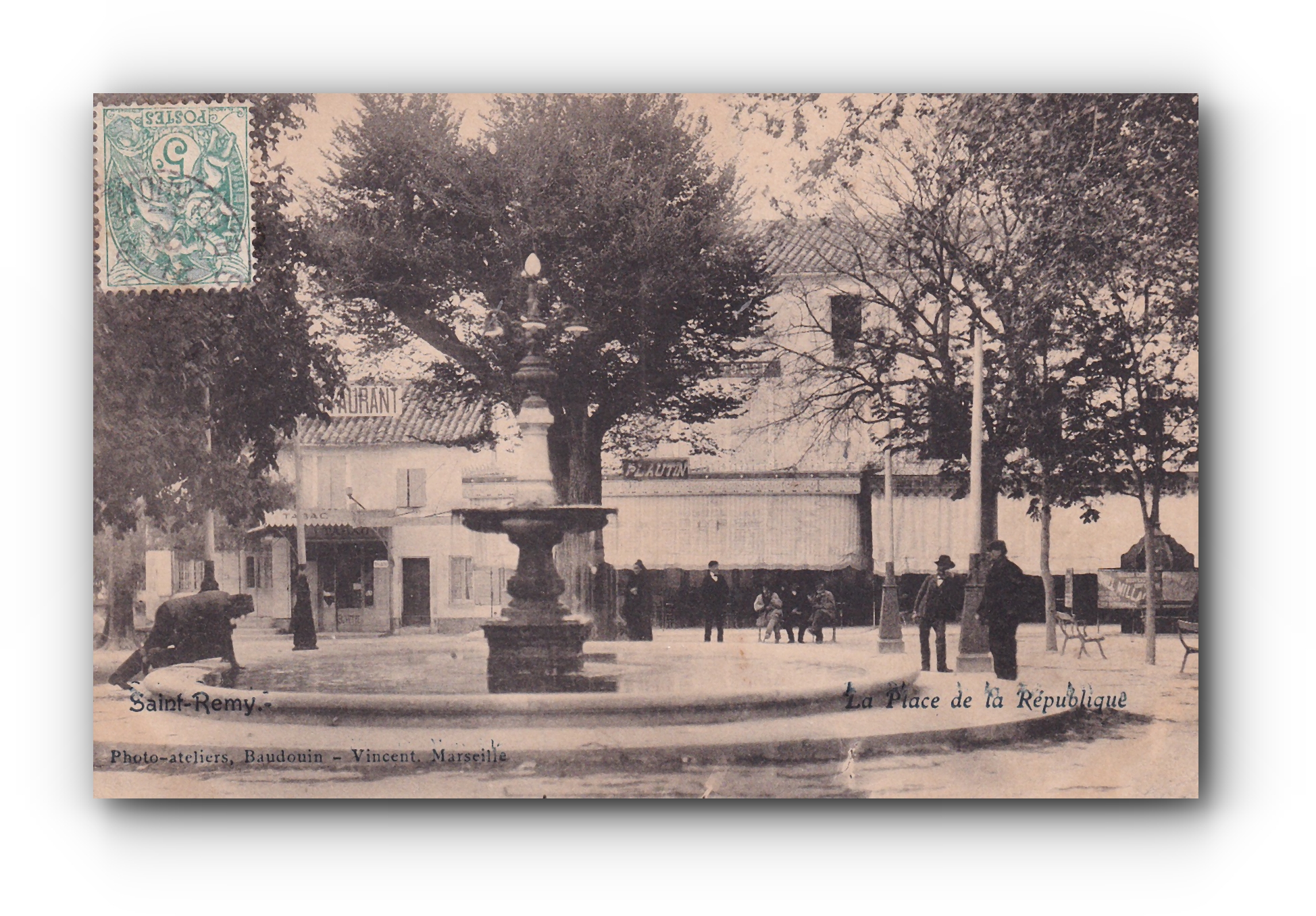 SAINT - RÉMY - Place de la République - 21.03.1906