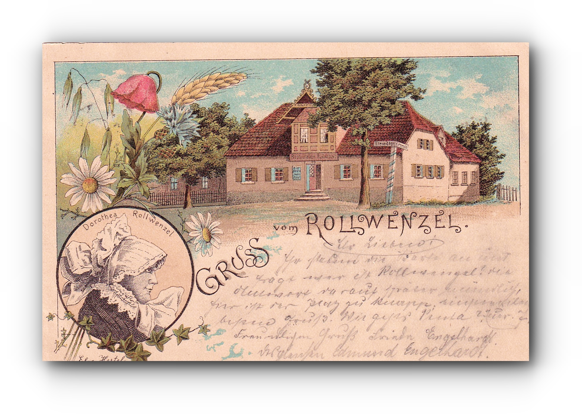 Gruss vom ROLLWENZEL  - 23.07.1903