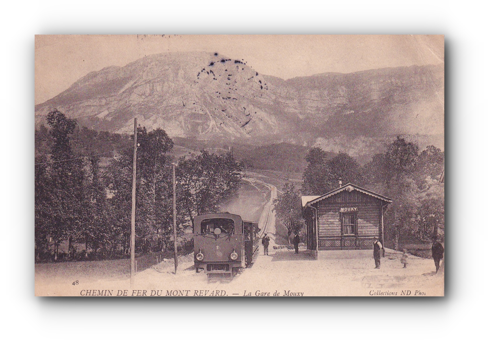 Chemin de fer du Mont Revard - 25.04.1905 - Eisenbahn am Mont Revard - Mont Revard Railway