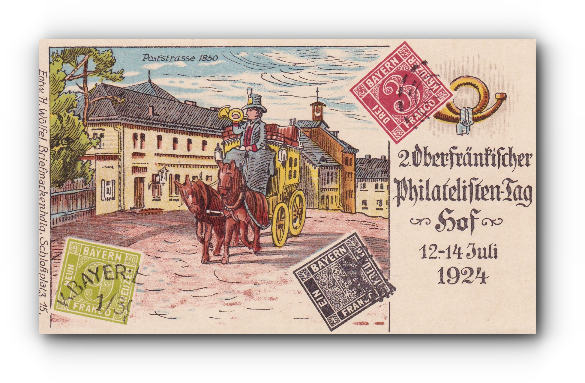 - Oberfränkischer Philatelisten -Tag - 1924 -