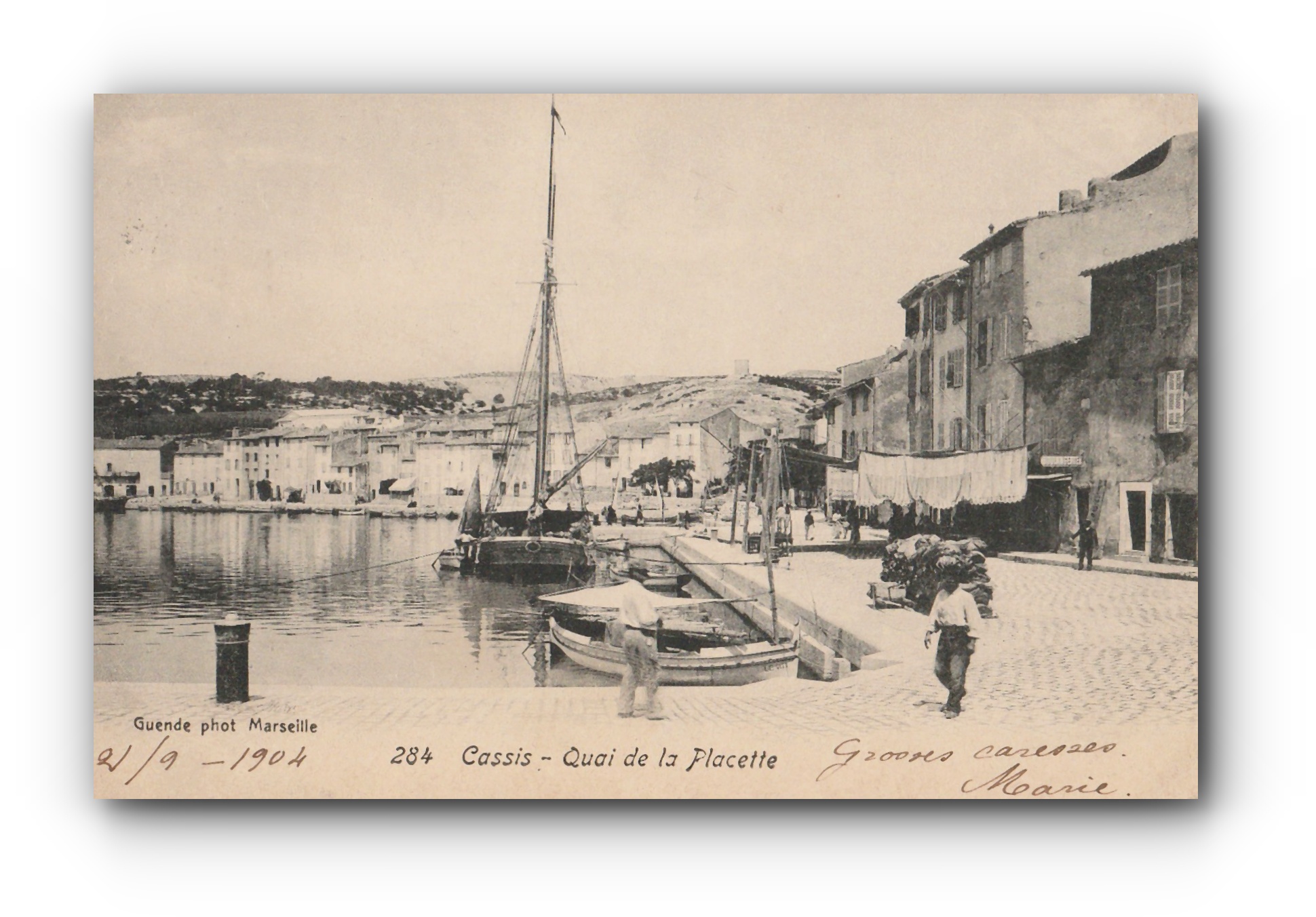 - Quai de la Placette - Cassis - 02.09.1904 -