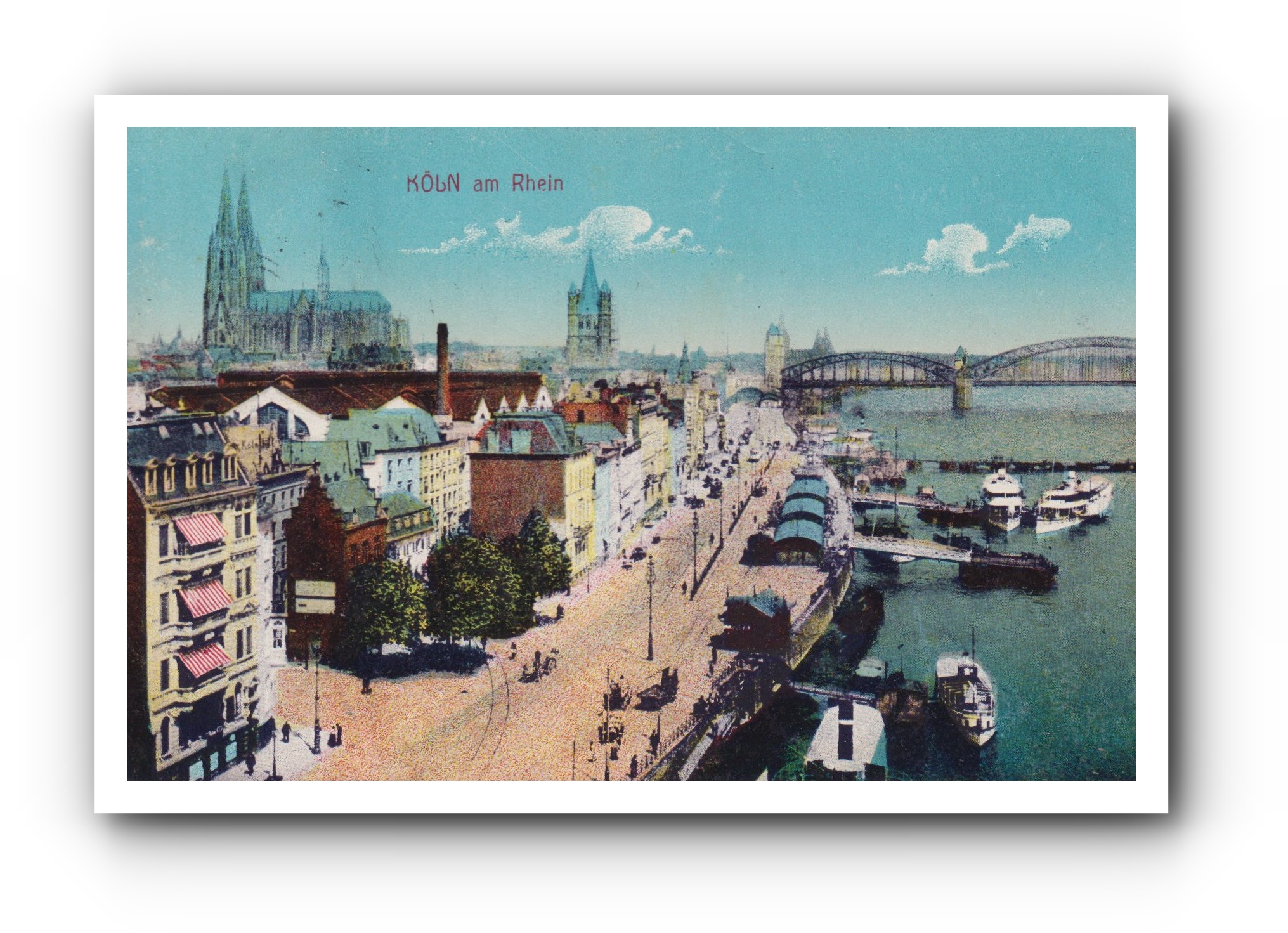 KÖLN am Rhein - 07.07.1912