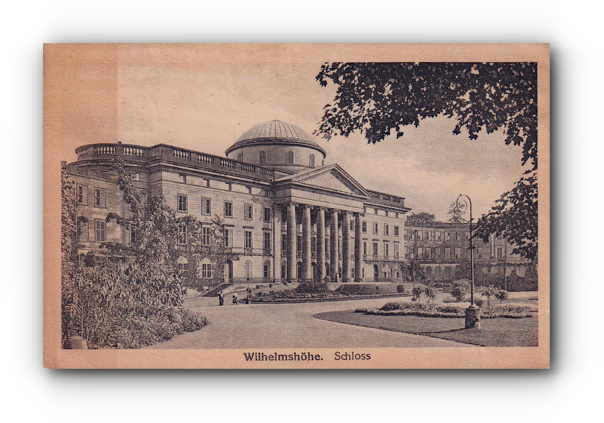 WILHELMSHÖHE - Schloss -25.03.1919