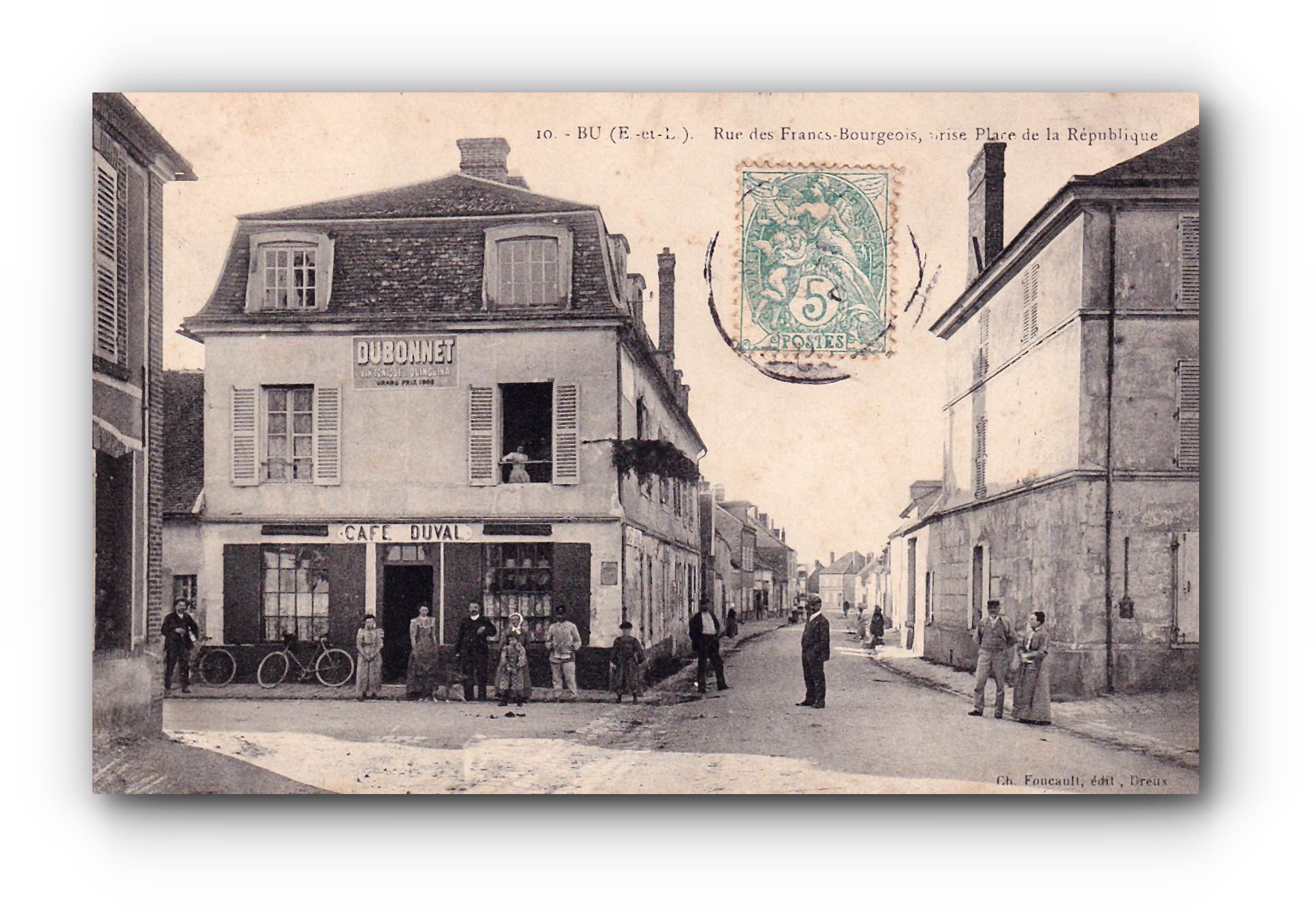 - BU - Rue des Francs - Bourgeois -26.09.1906 -