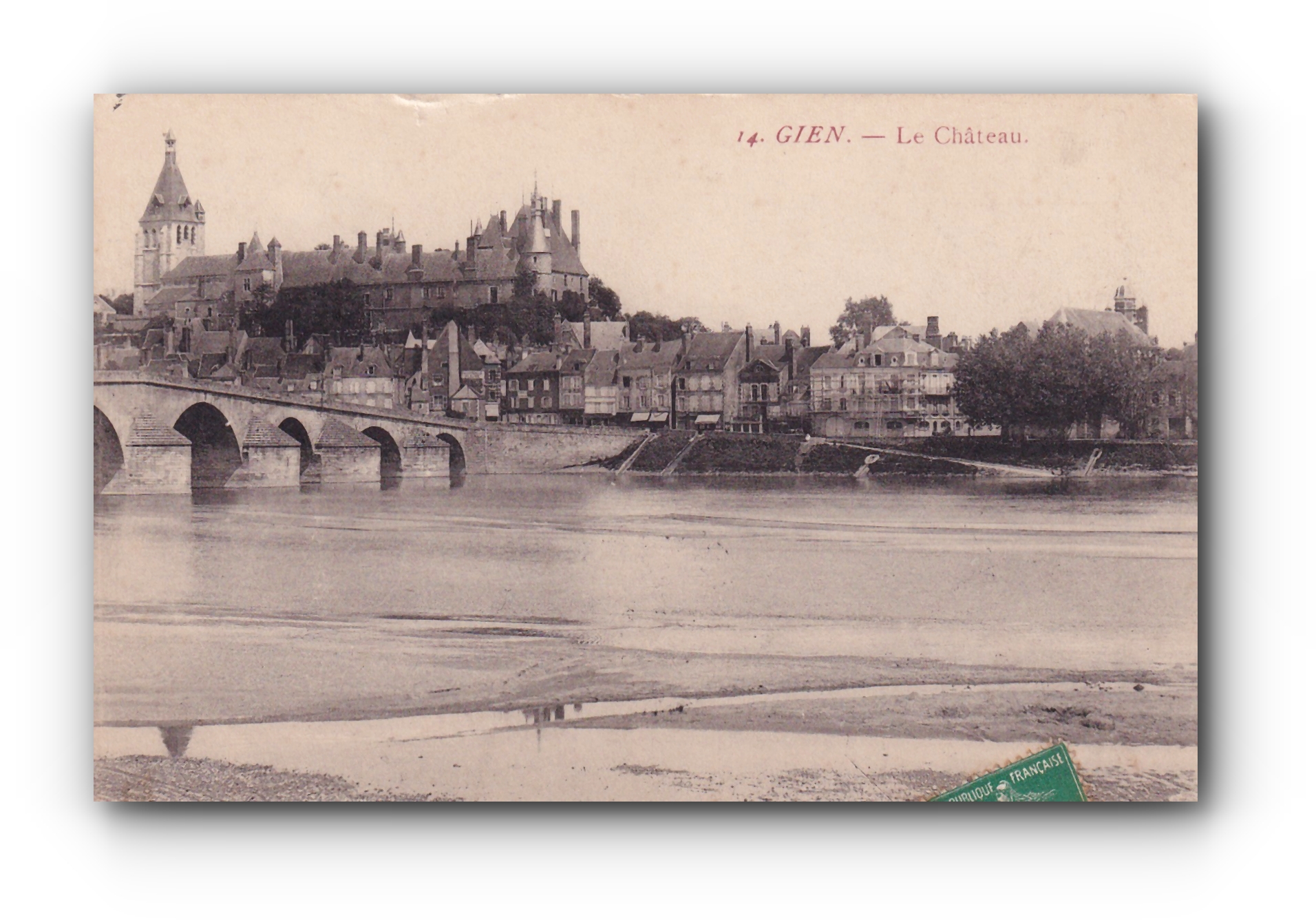 - Le Château - GIEN - 18.10.1909 - Département Loiret