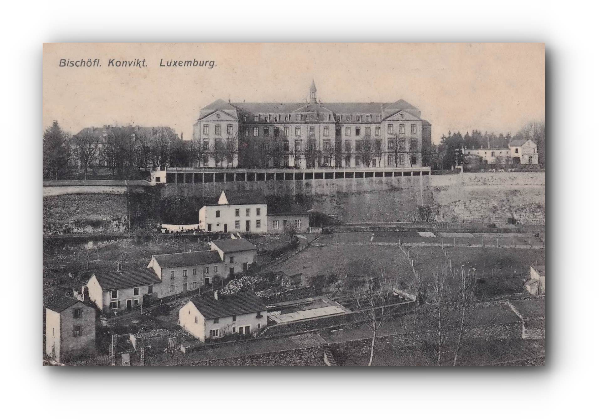 Bischöfl. Konvikt - LUXEMBURG - 05.01.1918