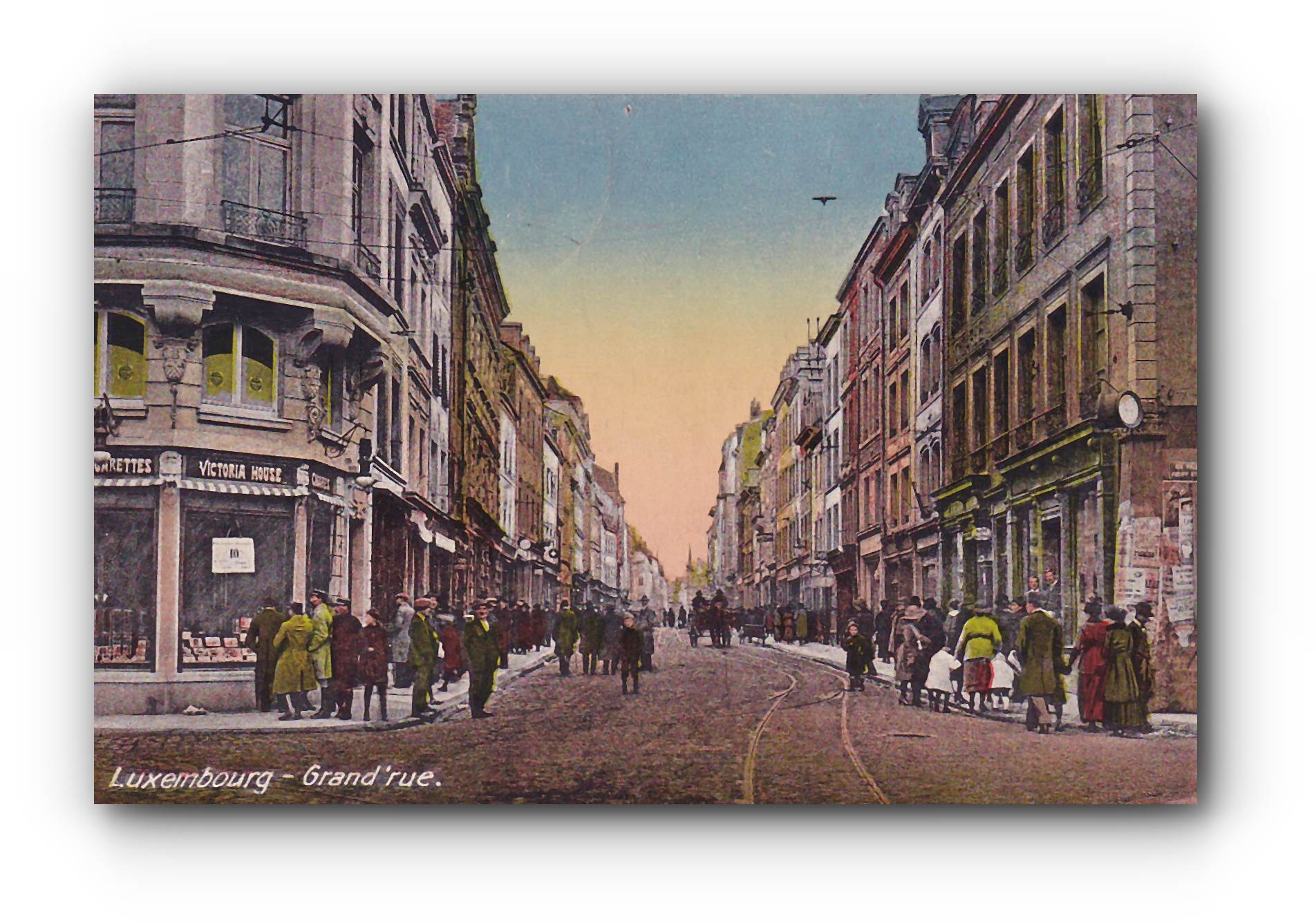 - LUXEMBOURG - Grand' rue - 11.04.1923 -