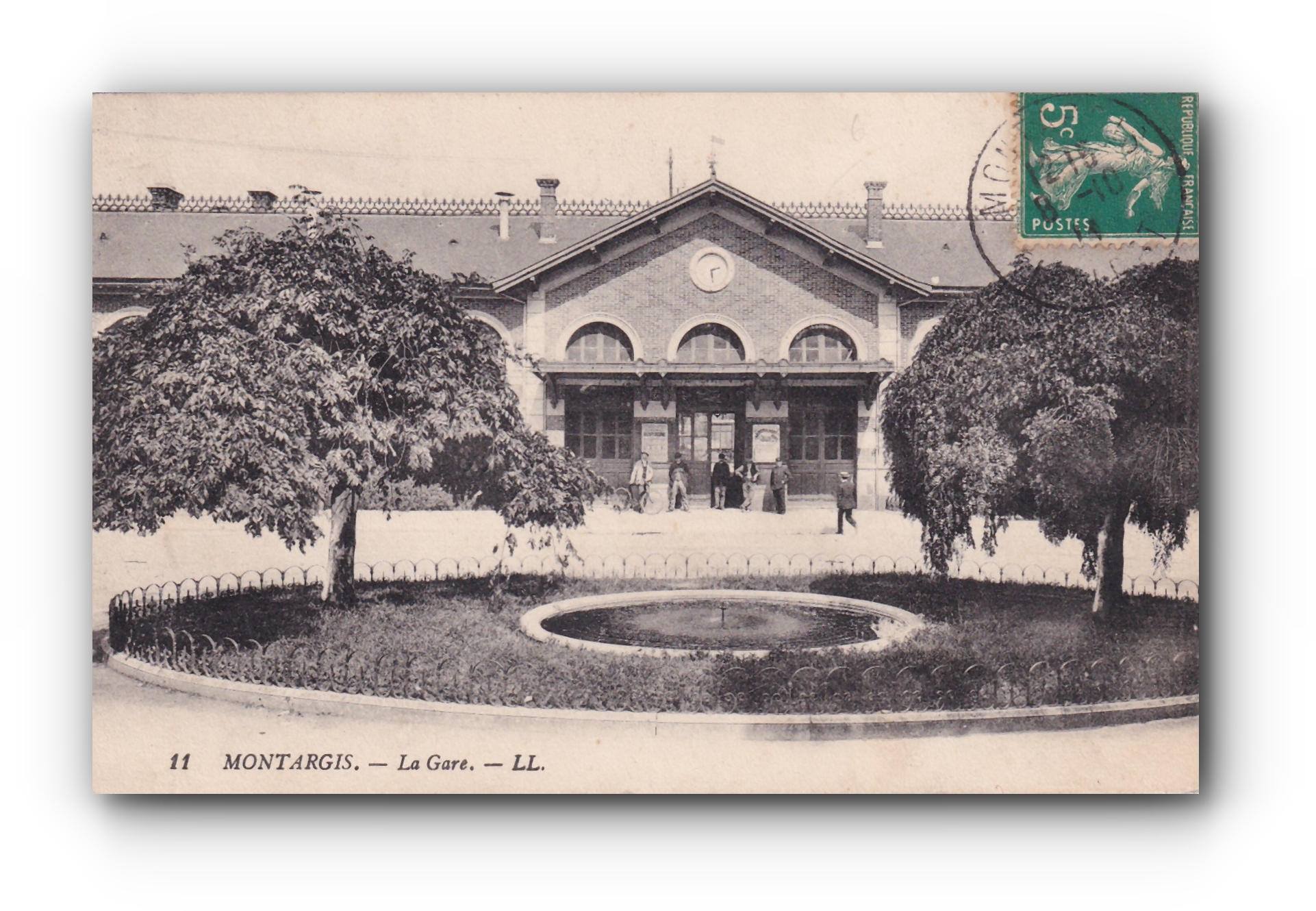 - La Gare - MONTARGIS - 08.10.1913 -