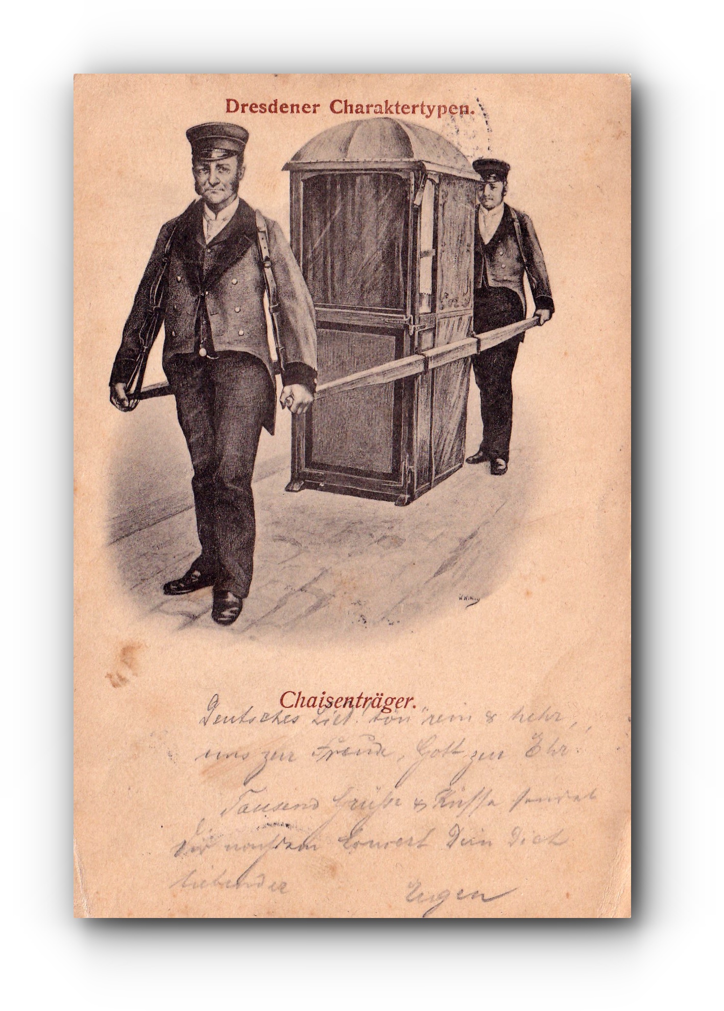 DRESDENER - Chaisenträger -22.06.1898 - 
