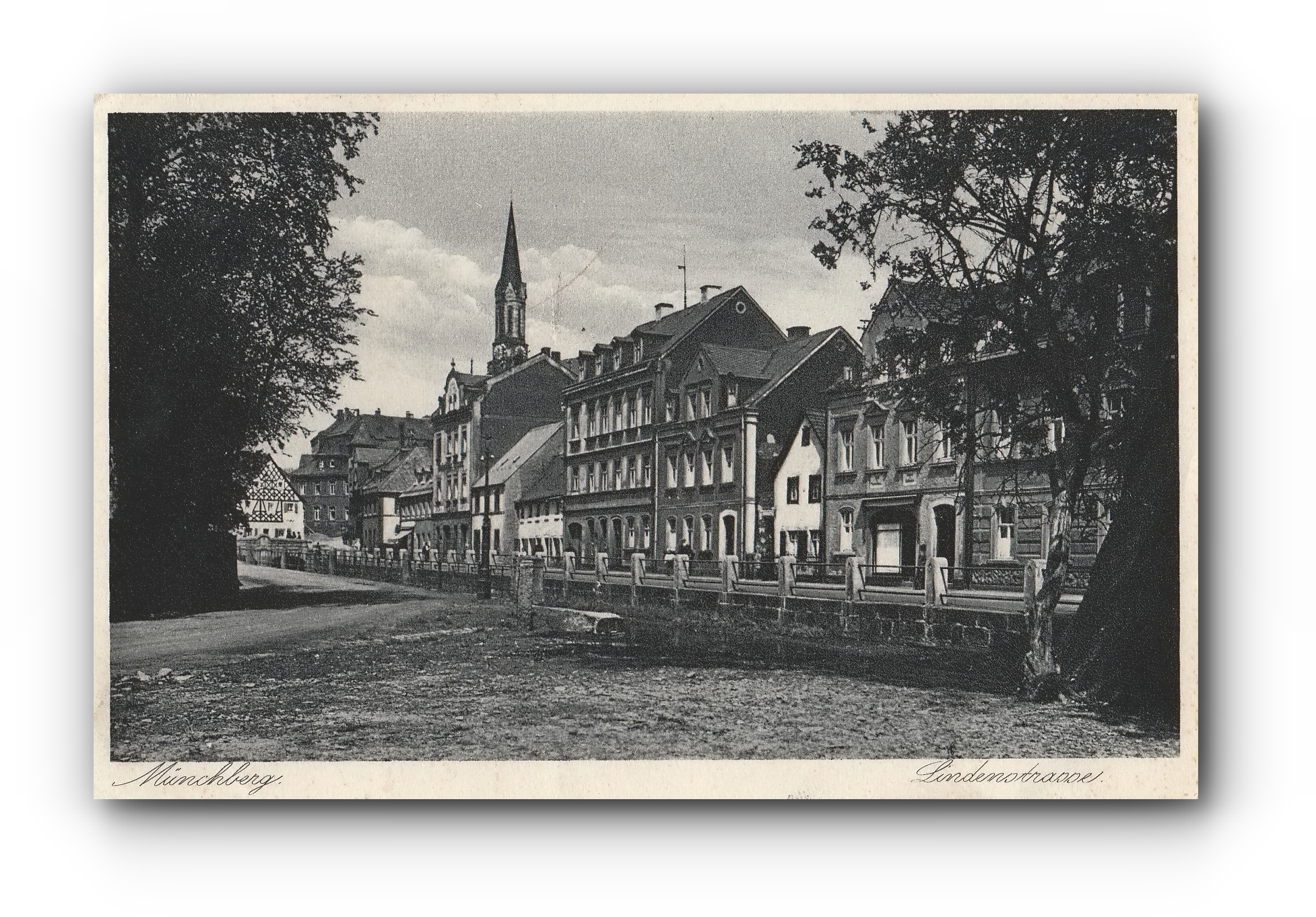- Lindenstrasse - MÜNCHBERG - 25.07.1929 -