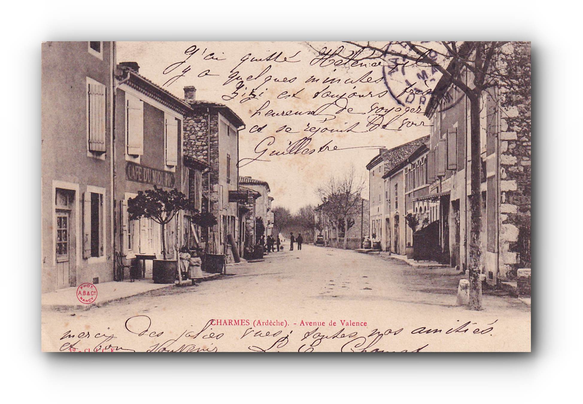 - CHARMES - Avenue de Valence -10.05.1905 -