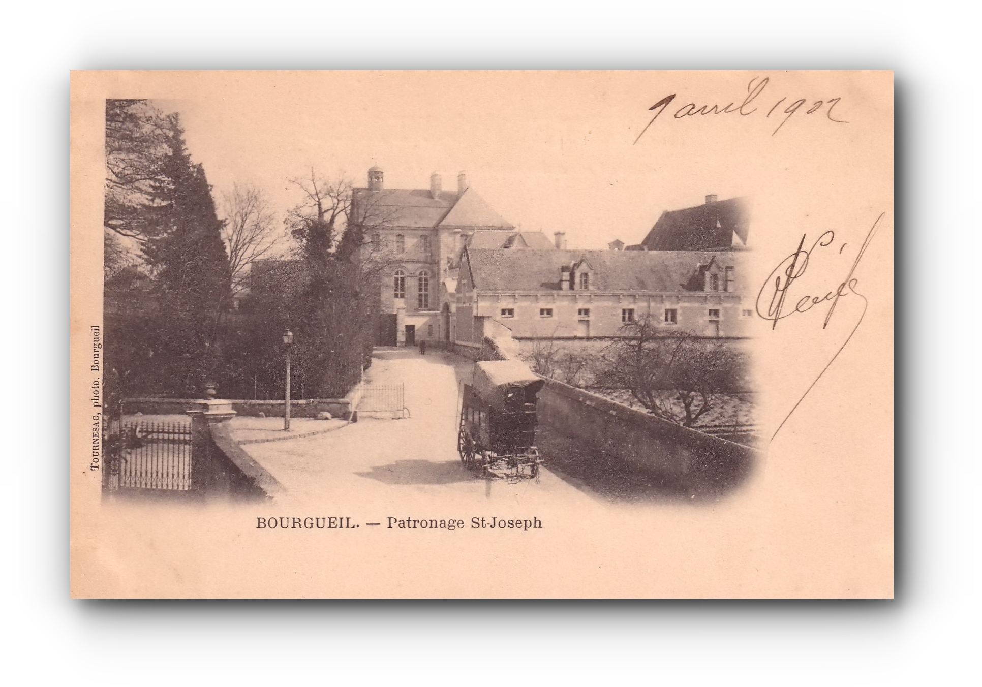 - Patronage St - Joseph - BOURGUEIL - 01.04.1902 -