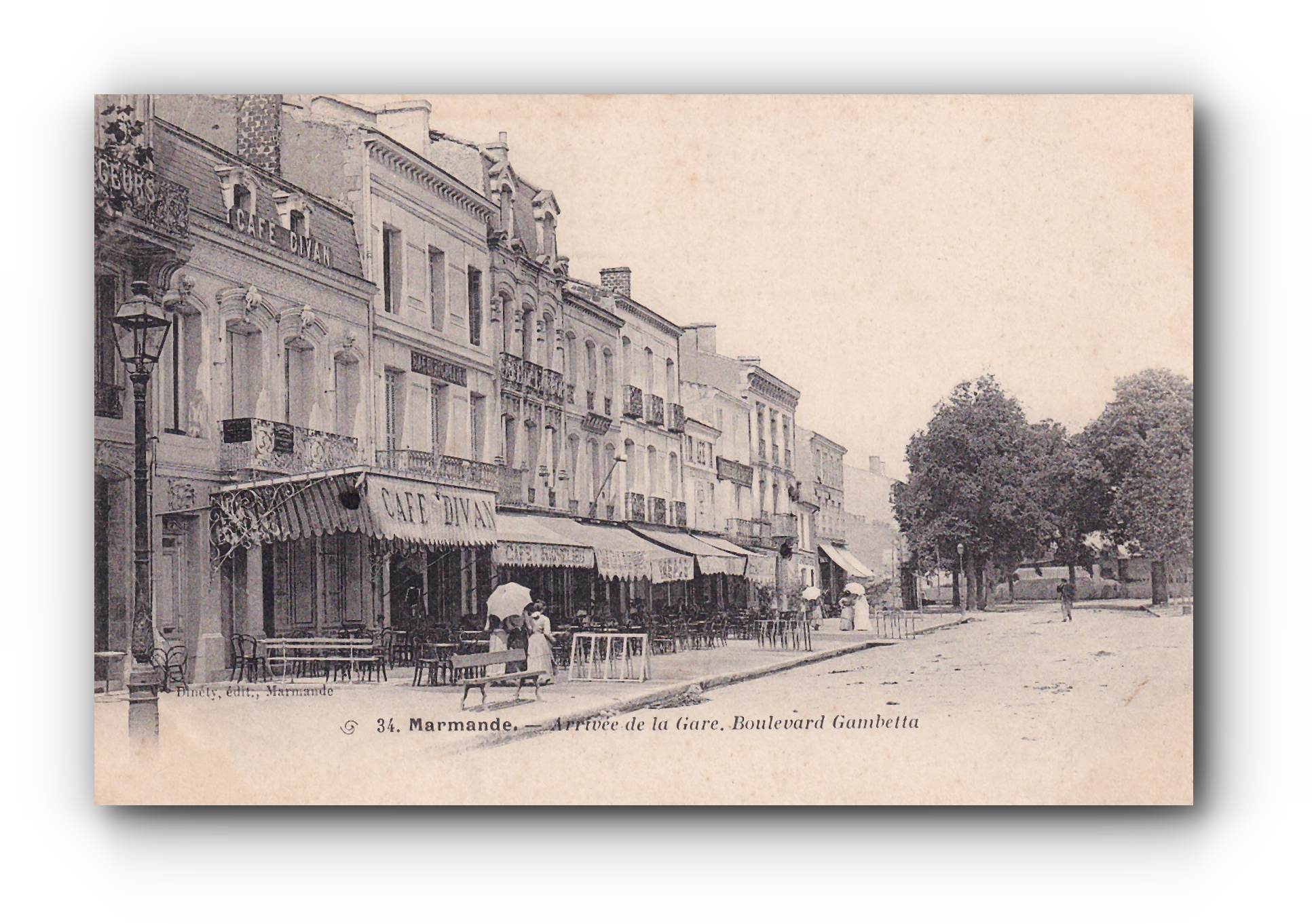 - MARMANDE -Boulevard Gambetta - 11.03.1905 -